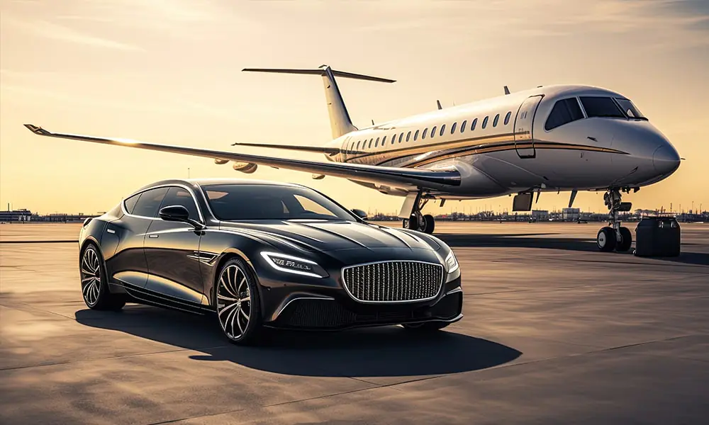 Abhol- und Begrüßungsdienste für Sie am und zum Flughafen